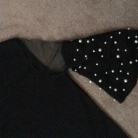 Black sexy top.  A line fit. Designer Nancy Yang - Picture 2 of 4